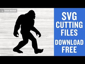 Bigfoot Svg Free Cut File for Cricut