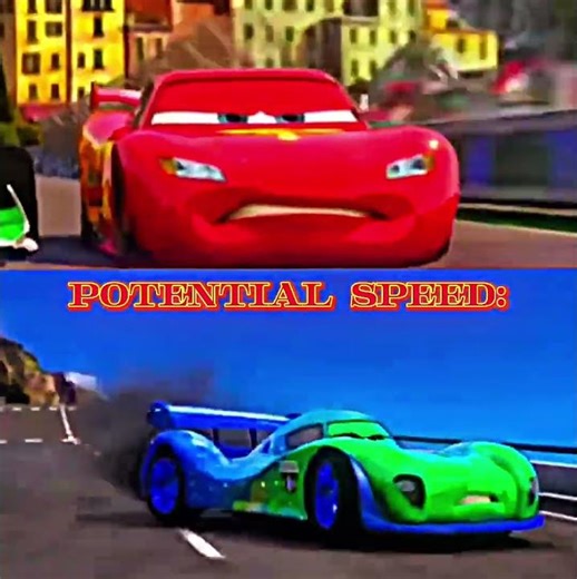 Lightning McQueen Vs Carla Veloso #cars #cars2 #lightningmcqueen #carlaveloso #disney #pixar