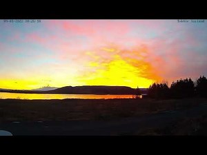 Sunrise over Apavatn 9th Jan 2022