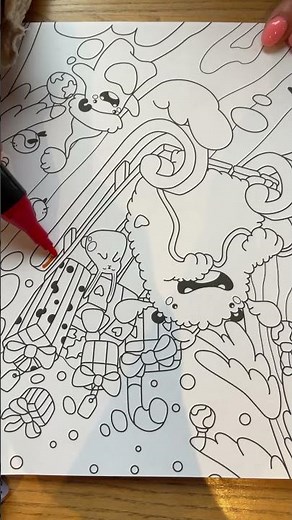 Cozy coloring session with friends#coloringbook #coloringvibes