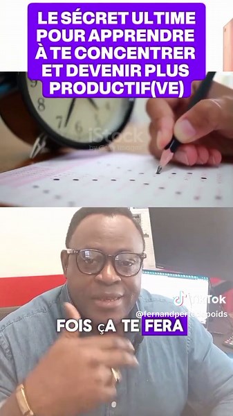 COMMENT RÉUSSIR À TE CONCENTRER SUR UN TRAVAIL ? Viens copier la méthode et dis-moi ce que tu en penses en commentaire