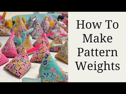 How To Make Your Own Pattern Weights