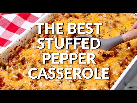 How to make: Stuffed Pepper Casserole