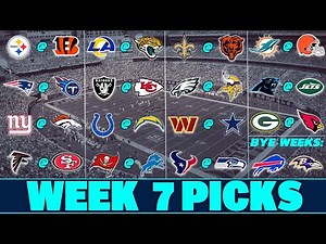 Week 7 NFL Picks 2025 | Live