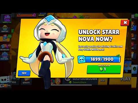 STARR NOVA FOR 1 GEM 😱💎 BRAWL STARS NEW UPDATE ⚡