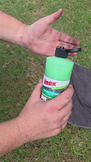 INOX Mint Grit Hand Cleaner: Tough on Grime, Gentle on Skin