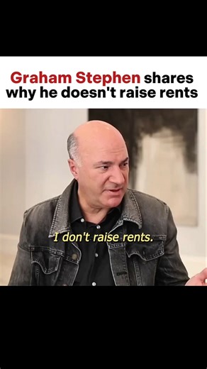 Graham Stephen on why he never raise rents | #motivation #elonmusk #billionaire #successmotivation