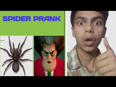 Scery Teacher Game Kaise Khele|| How to Play Scery Teacher Game|| Spider Prank With Mis T😎