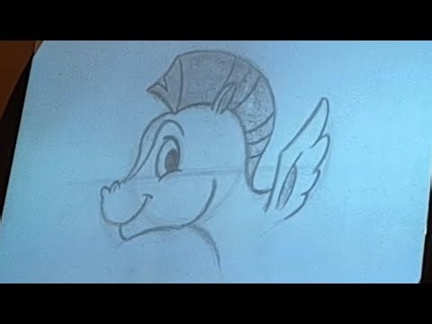 How to Draw Baby Pegasus from Hercules (Disney California Adventure Animation Academy FULL VIDEO)