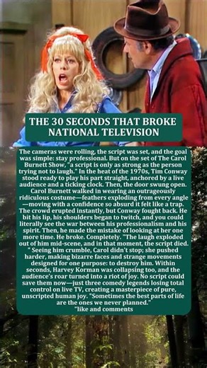 THE 30 SECONDS THAT BROKE NATIONAL TELEVISION