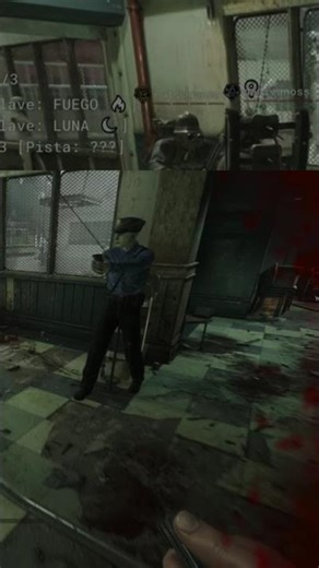 Survive the Hallway: Keypad, Combat, and Escape! #shorts