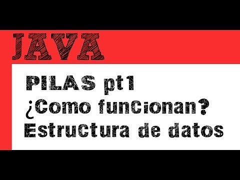 Pilas pt.1 - Estructura de datos en Java