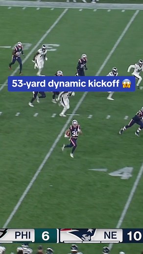 53-Yard Dynamic Kickoff in NFL - New Rule Impacting Patriots
