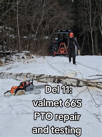 Valmet 665 PTO Repair and Shaft Adjustment Guide