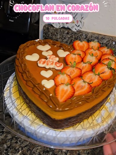 Tutorial Chocoflan en Forma de Corazón