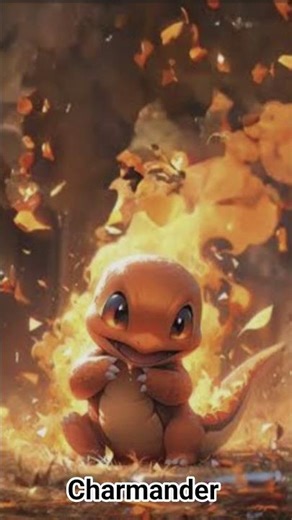 Evolution of Charmander❤️‍🔥