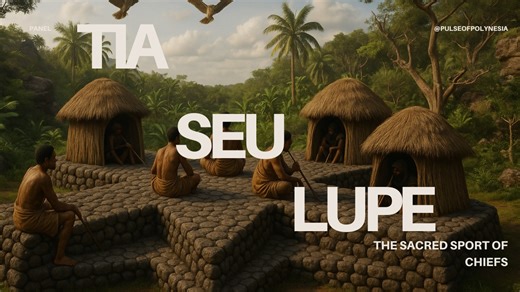 Tia Seu Lupe (Star Mound) Step back into the ancient world of Samoa — where the Matai (chiefs) and high-ranking men gathered upon the sacred Tia Seu Lupe (Star Mound). A place of pride, sport, and ceremony, this was no ordinary game — pigeon catching was a chiefly ritual that symbolized leadership, strategy, and unity. Every stone, every stance, every call echoed the strength of the Fa’amatai system — a living tradition of respect, preparation, and chiefly grace. 🎥 Witness the story come to lif