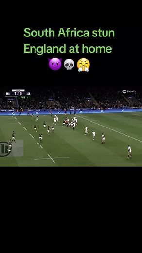 England vs South Africa Rugby Match Highlights
