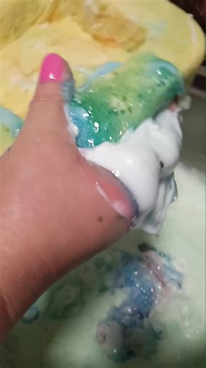 Sponge Squeezing ASMR playing in dish soap with new boat sponge.. I'm loving it 殺 # #sudsycleaning | Ivy Sponge | Facebook