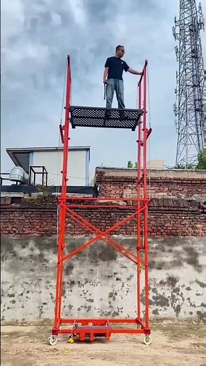Electric Lifting Scaffolding Platform | Mobile Automatic Elevating Work Platform#lifting #lifter