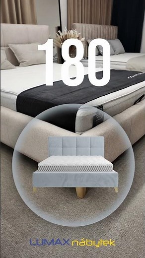 Kterou postel si vyberete? 160? 180? | Lumax-Nábytek