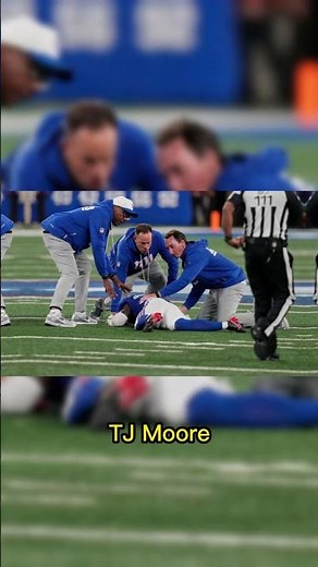 TJ Moore carted off after gruesome leg injury in Giants preseason finale