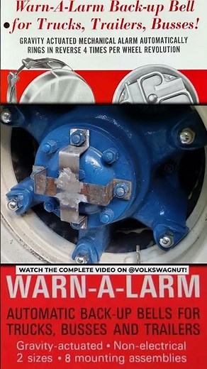 Why Vintage Semi-Trucks Didn't Need Wiring for Backup Safety Alarms.