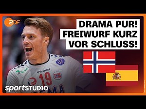 Norwegen – Spanien Highlights | Handball-WM 2025 | sportstudio