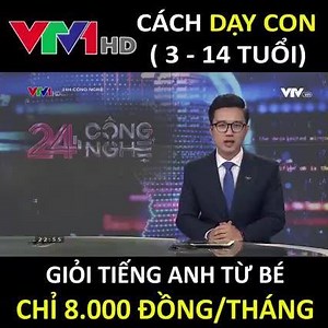 VTV1 GIỚI THIỆU GIẢI PHÁP HỌC TIẾNG ANH CHO BÉ CHỈ VỚI 8.000Đ/THÁNG Chi tiết tại : https://bit.ly/2WybNJD ALOKIDDY Là chương trình học tiếng online cho các bé từ 3 đến 14 tuổi, giúp bé được tiếp cận với phương pháp học tiếng anh hoàn toàn mới, cụ thể như thế nào. ☑️ Các bé được học bằng phương pháp Blended Learning - Phương pháp được Center for Digital Education (Mỹ) xác nhận ➤ Tăng vốn từ vựng và khả năng ghi nhớ gấp 4 lần. ☑️ Là chương trình học tiếng anh DUY NHẤT tại Việt Nam có Phần mềm giao