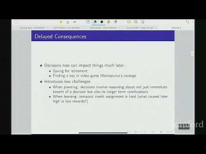 Stanford CS234 Reinforcement Learning I Introduction to Reinforcement Learning I 2024 I Lecture 1
