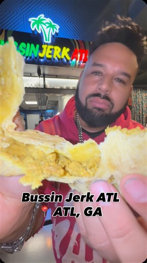 GABE LUSTMAN | WHATS THE MOVE! @bussinjerkatl is my new fav Jamaican spot HANDS DOWN 🇯🇲 YOU HAVE TO TRY THEM!!!! located in polite row food hall with live... | Instagram
