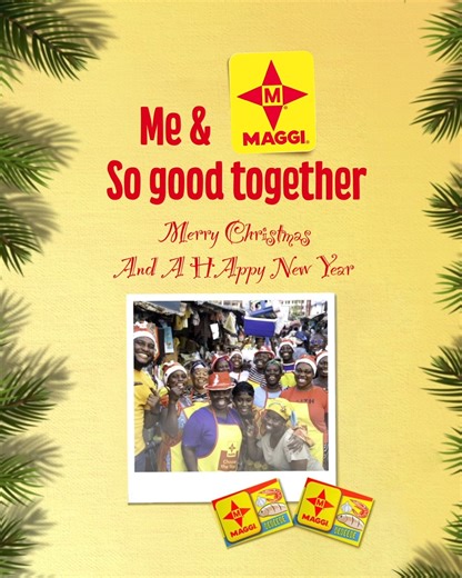 Tis the season for good vibes, good food, great music, and a little extra MAGGIc 🎄✨We’re still enjoying this Christmas banger, are you? Stream it on all platforms 🎶💛Click here: lnk.bio/ghmaggi #MAGGIDecember #MeAndMAGGI #SoGoodTogether #MAGGIGhana | MAGGI