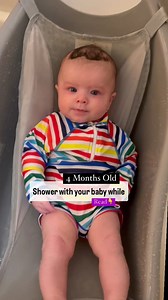 Even this is huge! 🧘And so relaxing for babe. For babe to be in the shower with you, happy, still getting face wet, being playful with mom and dad, these still count towards the overwhelming amount of positive water associations YOUR BABE NEEDS! They get to relax, you get to rinse, and it’s just easy. How precious little time do we have as parents when you can just engage with babe, technology free, and YOU KNOW they are safe. It’s perfect before they start really moving around. If you have a b