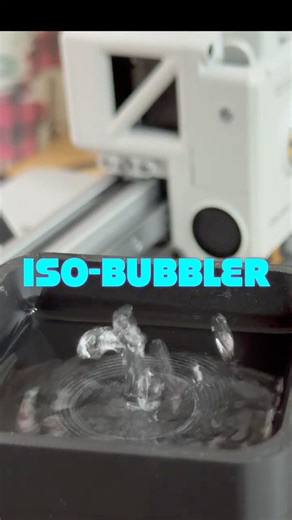 3D Printed Bambu Lab A1 ISO BUBBLER