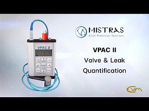 CVM - VPAC II | Valve Leak Detector เครื่องตรวจเช็คการรั่วไหลของวาล์ว