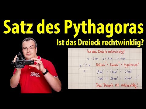 Pythagorean Theorem - Is the triangle right-angled? | Lehrerschmidt