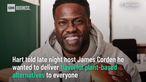 Kevin Hart takes on fast-food chains with new vegan restaurant