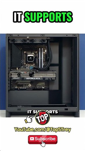 Unleash Your GPU's Power with the NovaTech Airflow Case #shorts