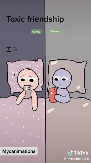 Identifying Toxic Friendships: Animated Scenarios