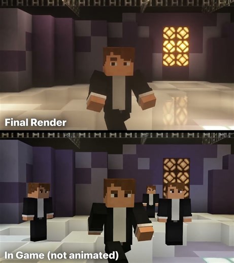 Final Render vs In Game Animation #1