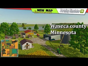 FS25 ★ NEW MAP "Waseca Co Minnesota" - Farming Simulator 25 New Map Review QHD