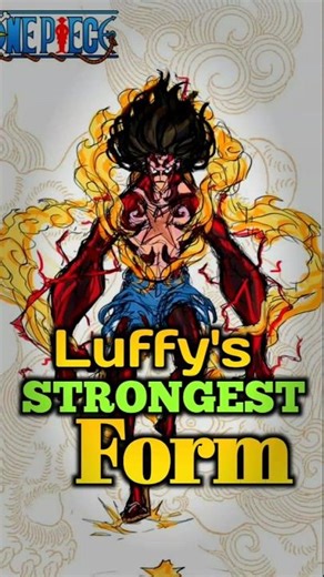 The Strongest Luffy's forms!! It's not gear 5th??#shorts #anime
