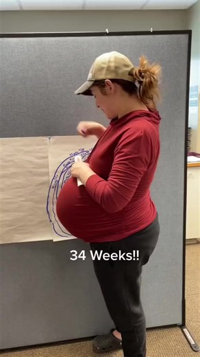 103K views · 376 reactions | The bump progression I never finishedIn all fairness, that last month of pregnancy kicked my butt #twinpregnancy #bumpprogression #pregnancy #36weeks | Twin Baby Pregnancy | Facebook