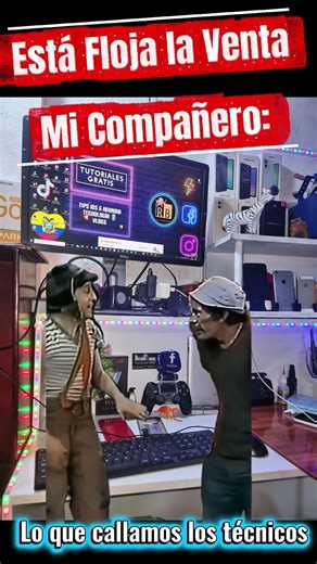cuando están flojas las ventas | Lo que Callamos los Técnicos #viral #celulares #tecnologia
