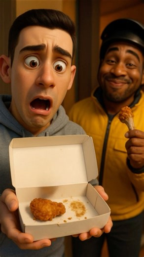 “Delivery Rider Said He Didn’t Touch It… But Look Closely”