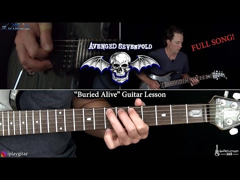 Buried Alive Guitar Lesson (Full Song) - Avenged Sevenfold