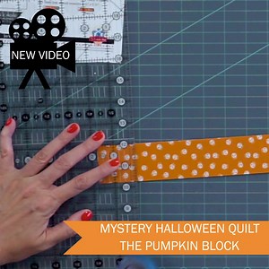 Have you watched our video of Block 2, Pumpkin, from our Mystery Bats & Boos Quilt Along? Every Monday we're bringing you a new video tutorial for each part of this Halloween Mystery Quilt Along! Don't miss the spookiest sew along this year, and tune in to our YouTube channel: https://youtube.com/playlist?list=PLNTabBf7OG9ISBouBegmt8aDqOQd2W7Um | Fat Quarter Shop