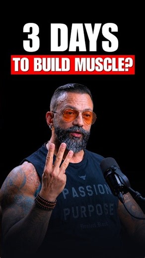 Build Muscle in Just 3 Days a Week