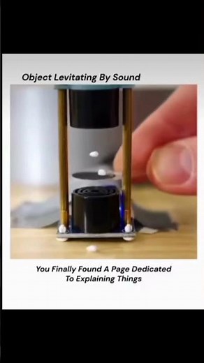 🔮 Objects levitating by sound #science #levitating #objects #sound #cet #htet #fypシ #fypシ゚viral