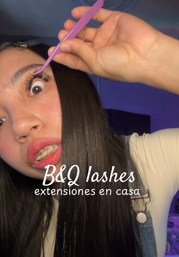 Cómo aplicar el estilo de pestañas B05 de BQ Lashes